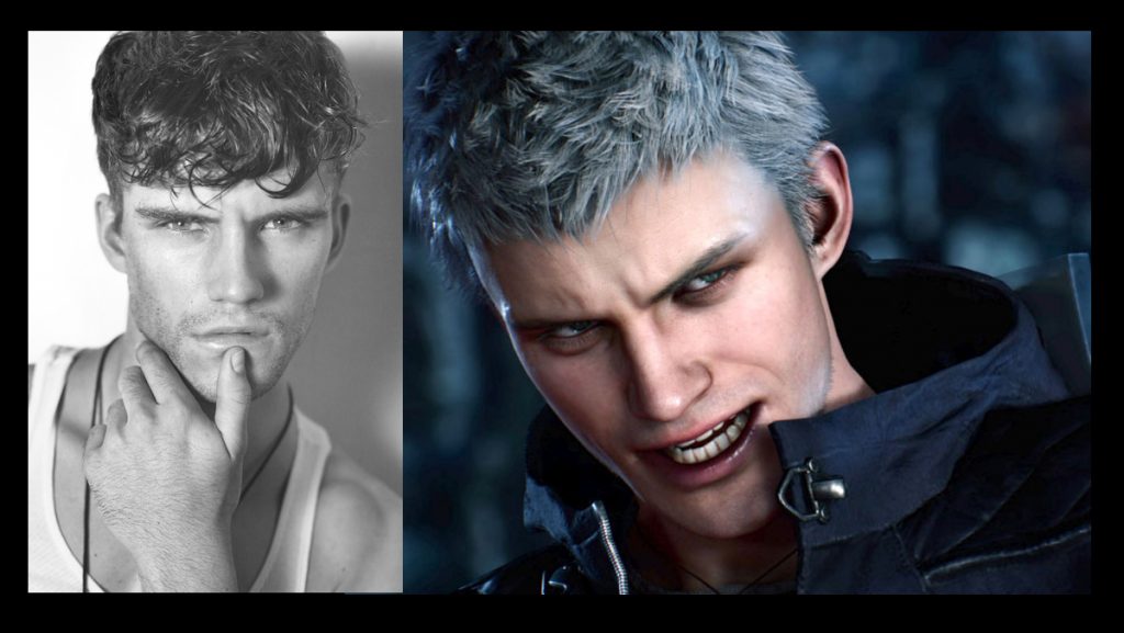 A alturas dos personagens de DMC