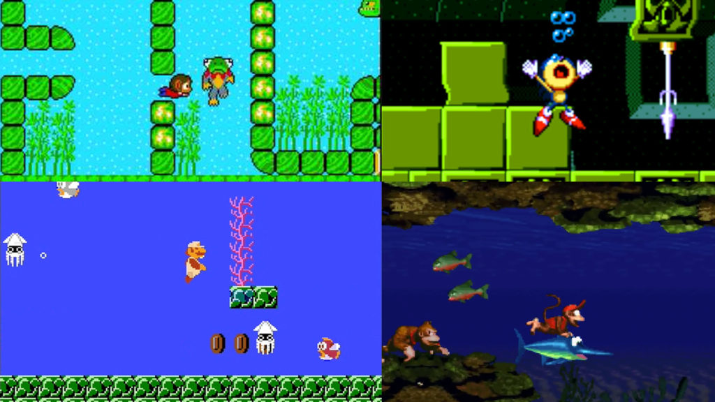 Fase com água é sempre um tormento.