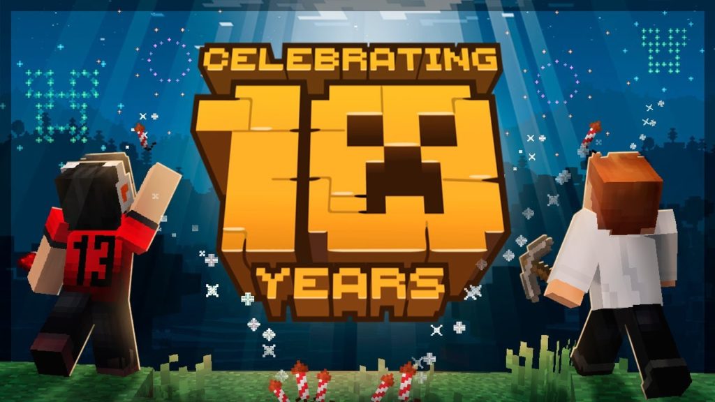 Minecraft 10 anos