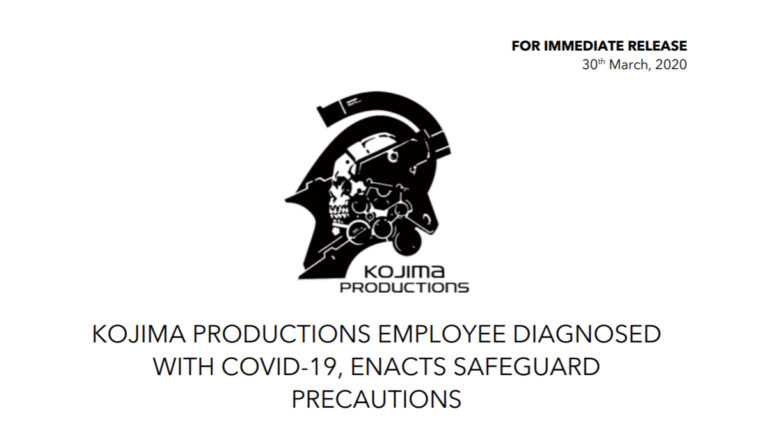 KOJIMA PRODUCTIONS COVID 19