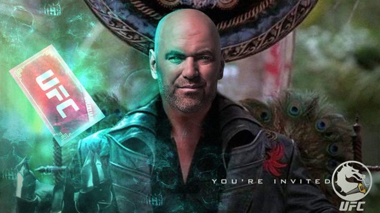 DANA WHITE MORTAL KOMBAT