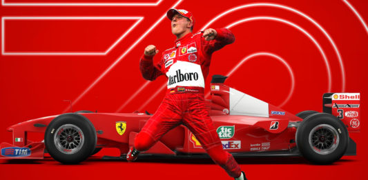 F1 2020 Shcumacher and Ferrari