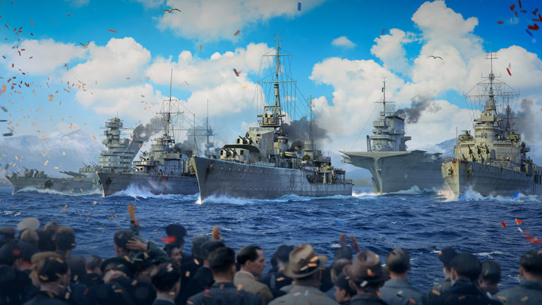 World of Warships desfile