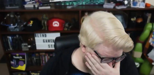 Naughty Dog Streamer blind Steven Saylor