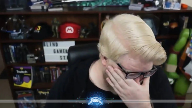 Naughty Dog Streamer blind Steven Saylor