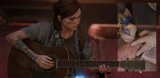 Ellie Tattoo The last of us 2