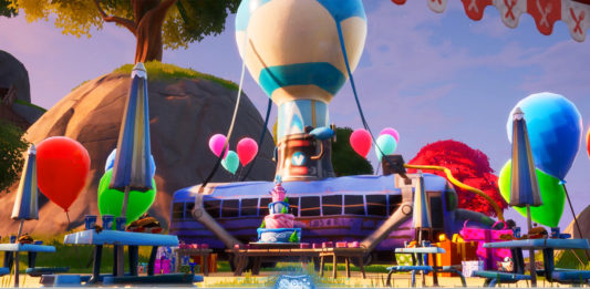 Fortnite festa flakes power e Nerf