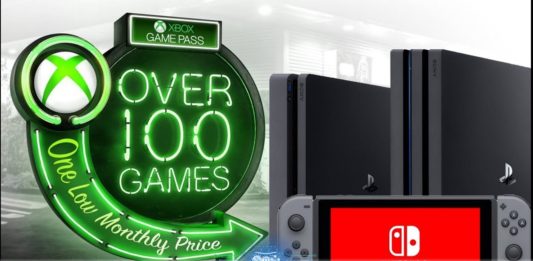 Xbox Game Pass PS4 Switch
