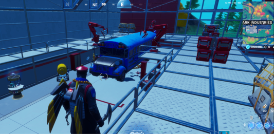 Fortnite Battle Bus Tony Stark