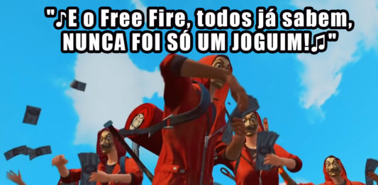 Free fire la casa de papel
