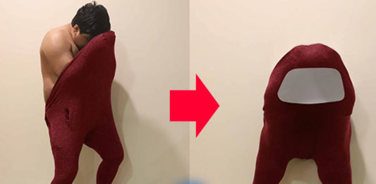 Among Us cosplay