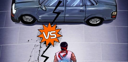 Street Fighter 2 carro