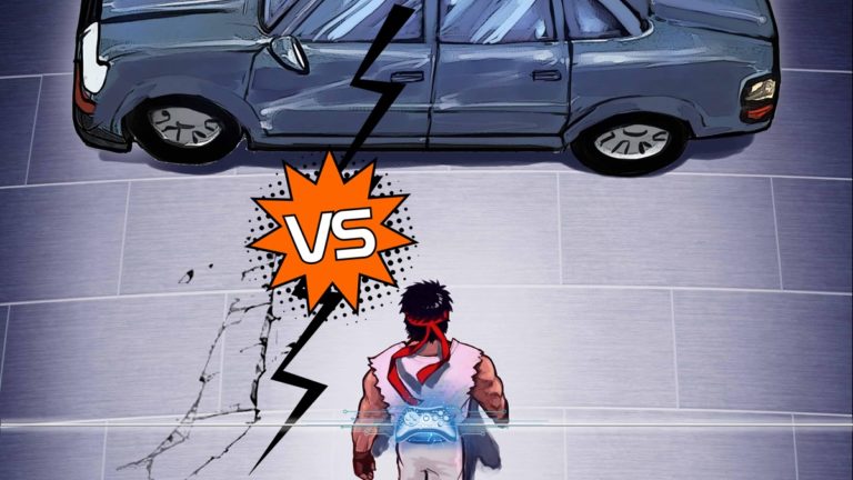 Street Fighter 2 carro