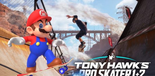 Tony Hawk Super Mario