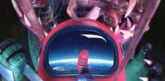 Among Us poster terror