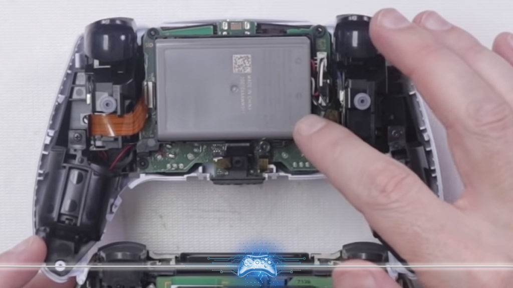 Dual Sense desmontado