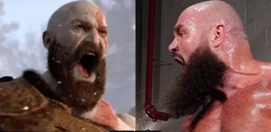 Kratos cosplay Adam Scherr