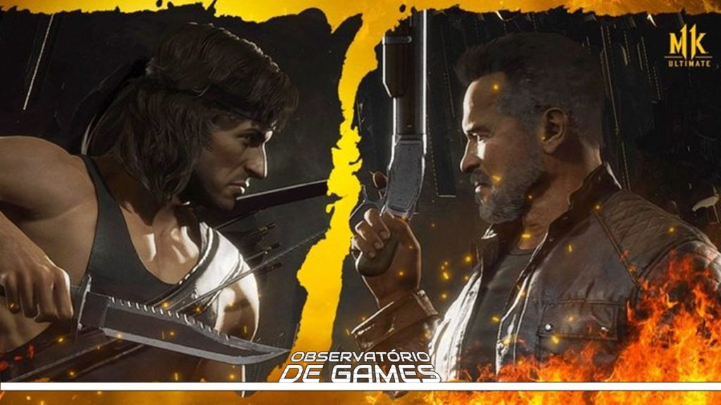 Mortal Kombat Rambo vs Terminator