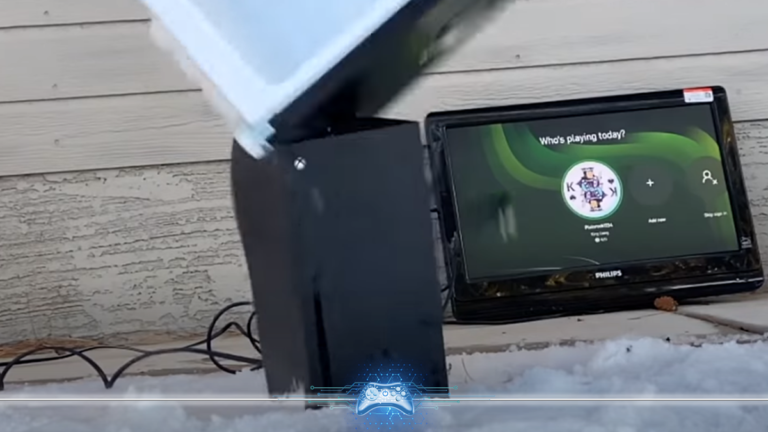 Xbox Series X geladeira