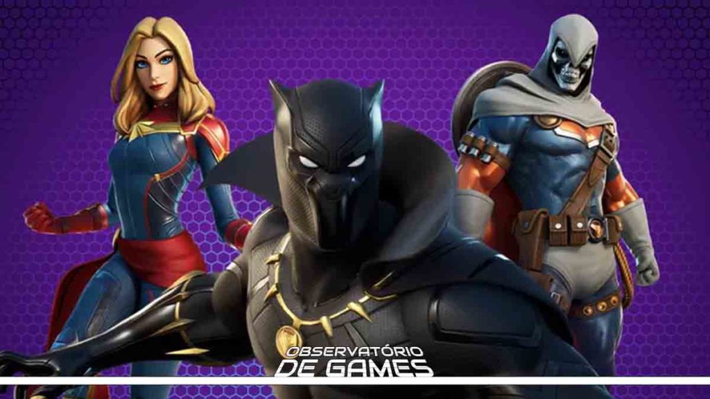 Capitã Marvel, Pantera Negra e Taskmaster Imagem: Divulgação