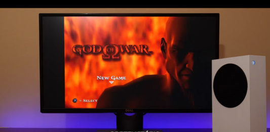 God of War no Series X|S Imagem: Reprodução