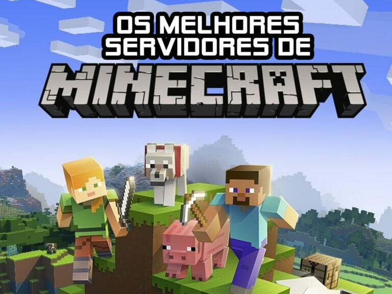OS MELHORES SERVIDORES DE MINECRAFT