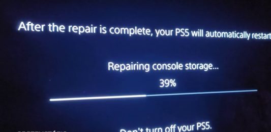 Playstation 5 error