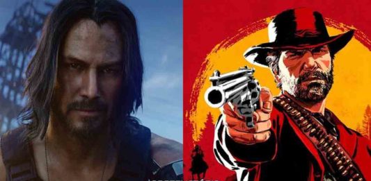 cyberpunk 2077 e red dead 2 Imagem: Montagem