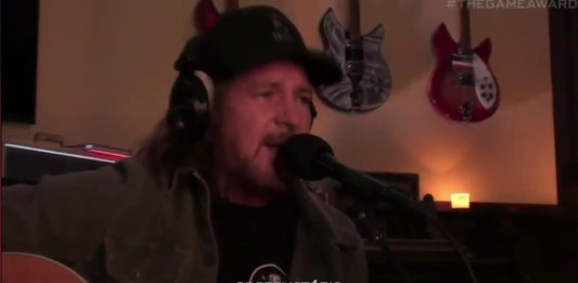eddie vedder no TGA 2020 Imagem: Divulgação