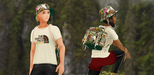 North face x Gutti em Pokemon. Imagem: Divulgação