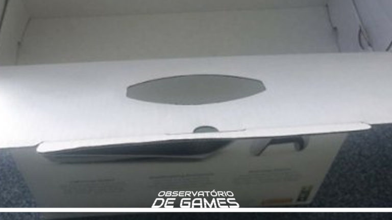 PS5 box vazio