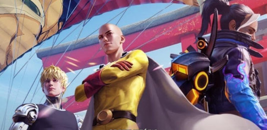 free fire x One Punch-Man Imagem: Divulgação
