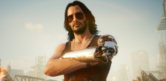johnny Silverhand em Cyberpunk 2077. Imagem: Divulgação