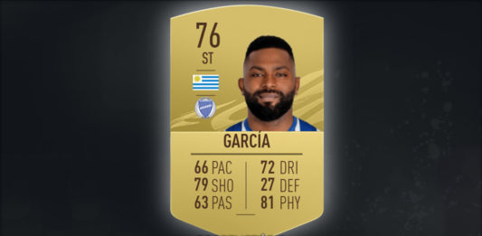 Santiago García no Fifa 21 Imagem: Reprodução/Futbin