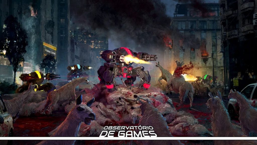 Vicious Attack Llama Apocalypse