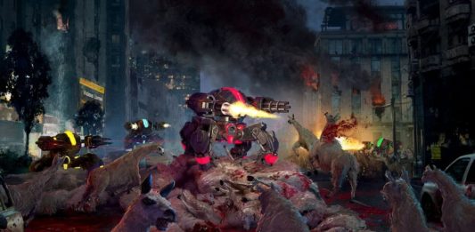 Vicious Attack Llama Apocalypse