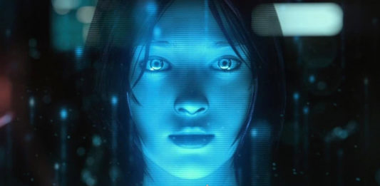 Cortana em Halo. Imagem: Reprodução