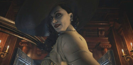 Lady Dimitrescu em RE Village. Imagem: Reprodução