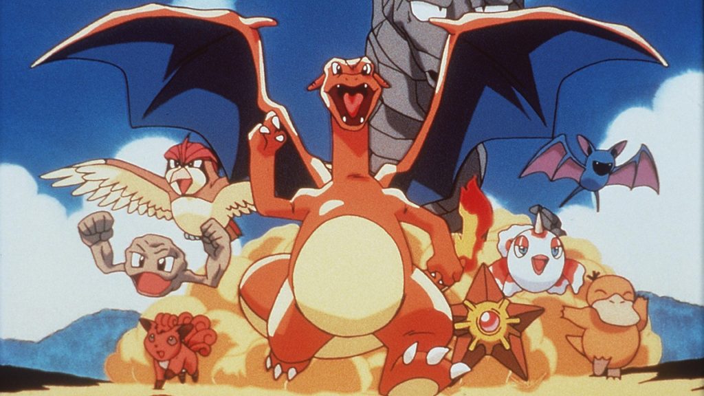 Vulpix Geodude Pidgeot Charizard Onix Staryu Coldeen Zubat And Psyduck In The