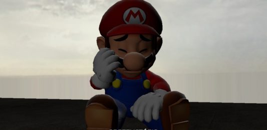 Mario chorando