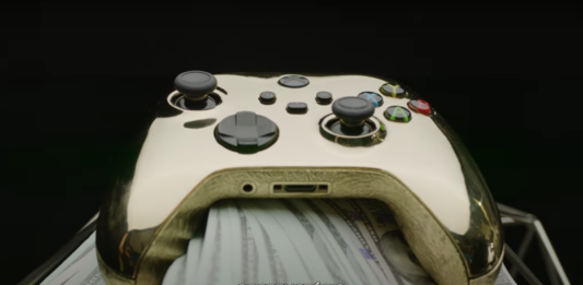 Xbox Controle de Ouro
