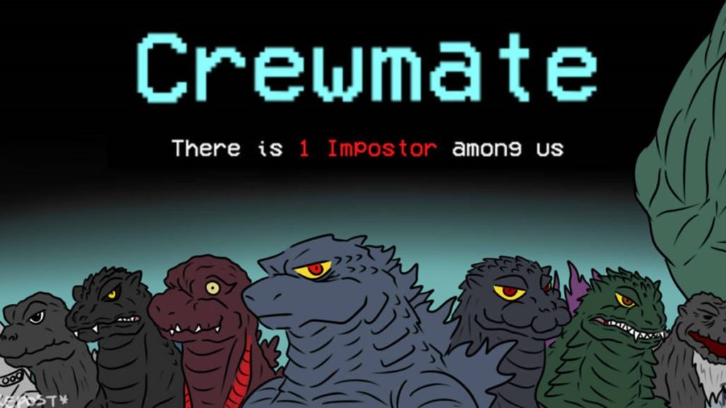 Among Us Godzilla