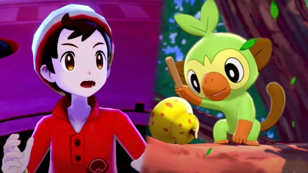 Pokemon Sword and Shiel Grookey
