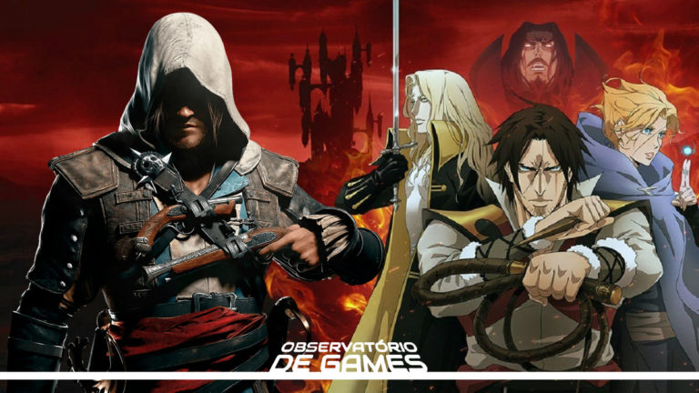 Assassin's Creed e Castlevania (Imagem/Montagem)