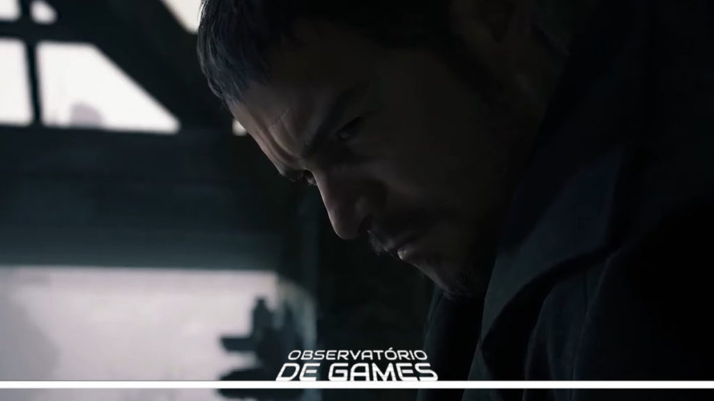 Chris Redfield em Resident Evil Village. Imagem/Créditos: Capcom