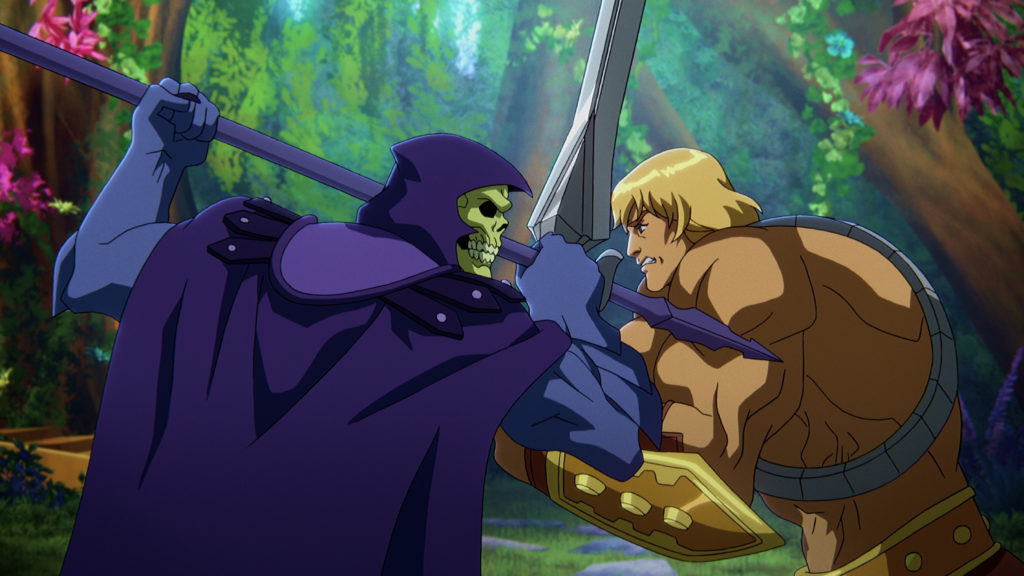 He-Man e Esqueleto