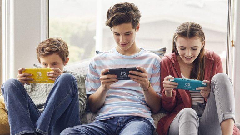 Nintendo Switch Lite jogadores