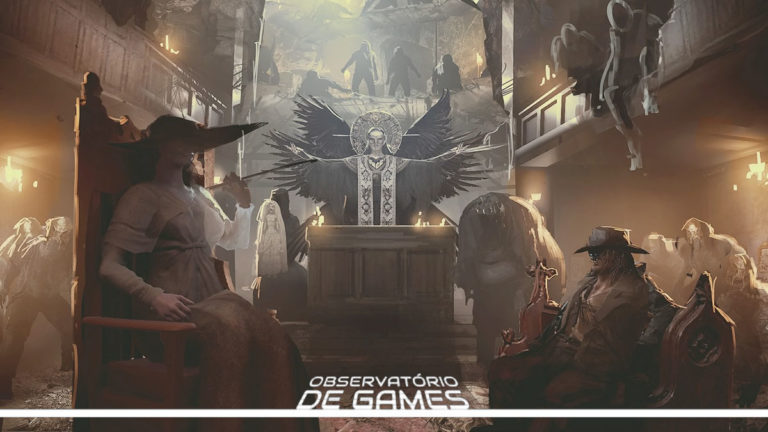 Os quatro lordes. (Resident Evil Village/Capcom)