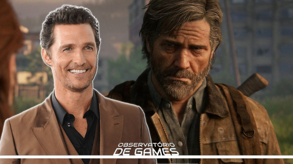 Joel (The Last of Us) e Mattew (Imagem: Montagem)