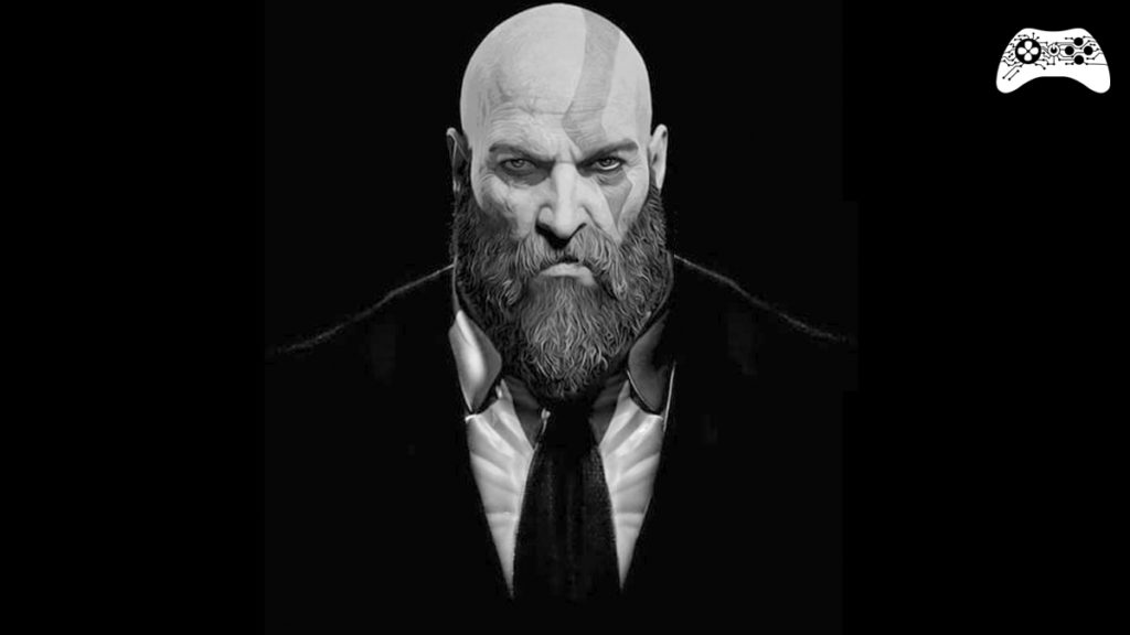 Kratos black tie gravata